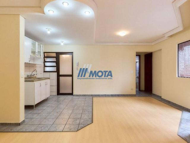 Apartamento de 70 m² na Desembargador Motta Batel Curitiba PR, aluguel por R$ 2.750/mês