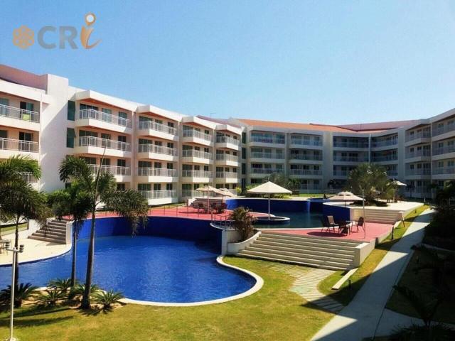 Apartamento de 90 m² na Serra Porto das Dunas Aquiraz CE, à venda por R$ 648.000 ou aluguel por R$ 5.500/mês