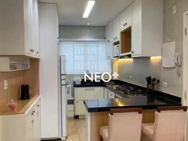 Apartamento de 02 dormitórios na Ponta da Praia com vaga de garagem e portaria 24h – Excelente oport