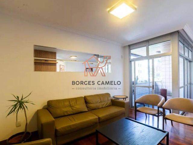 Apartamento de 120 m² na Rio Grande do Norte Funcionários Belo Horizonte MG, à venda por R$ 1.450.000 ou aluguel por R$ 5.800/mês