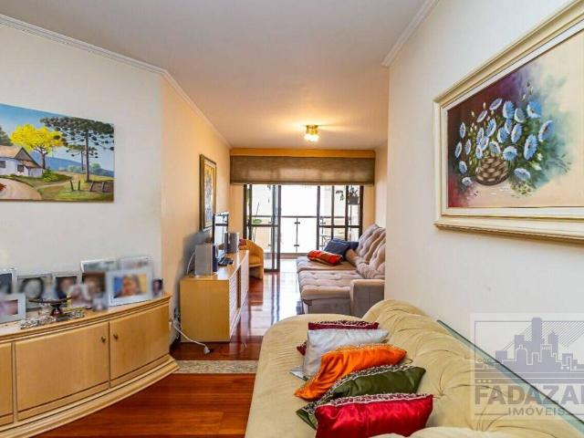 Apartamento de 126 m² na Francisco Rocha Bigorrilho Curitiba PR, aluguel por R$ 5.900/mês