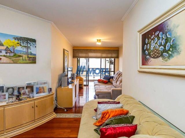 Apartamento de 126 m² na Francisco Rocha Bigorrilho Curitiba PR, aluguel por R$ 5.900/mês