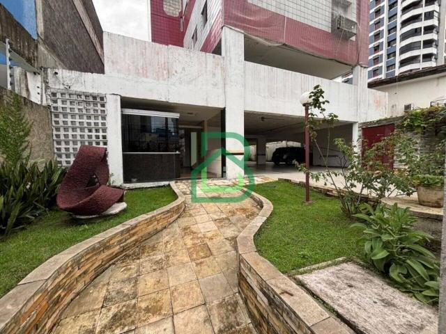 Apartamento de 128 m² na Guilherme Pinto Derby Recife PE, à venda por R$ 330.000 ou aluguel por R$ 2.720/mês