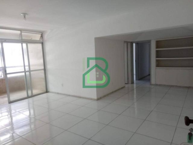 Apartamento de 130 m² na Aquidabã Boa Viagem Recife PE, aluguel por R$ 2.200/mês