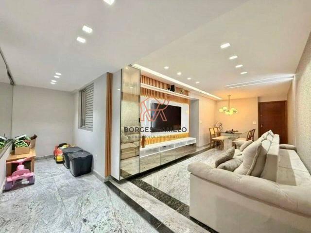 Apartamento de 147 m² na Miguel Perrela Castelo Belo Horizonte MG, aluguel por R$ 7.000/mês