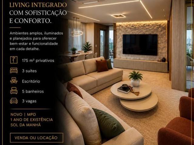 Apartamento de 175m2 no Condomínio Neo para alugar ou vender em Alphaville