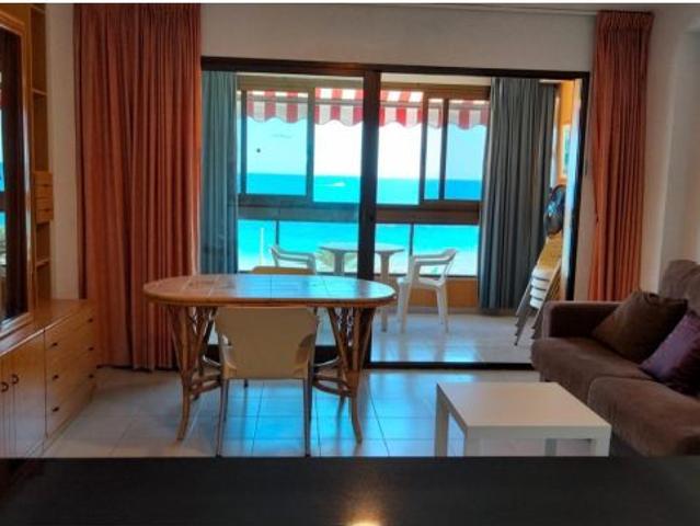 Apartamento de 1 dorm. con vistas al mar en primera línea de Playa de Poniente www.inmobiliariales