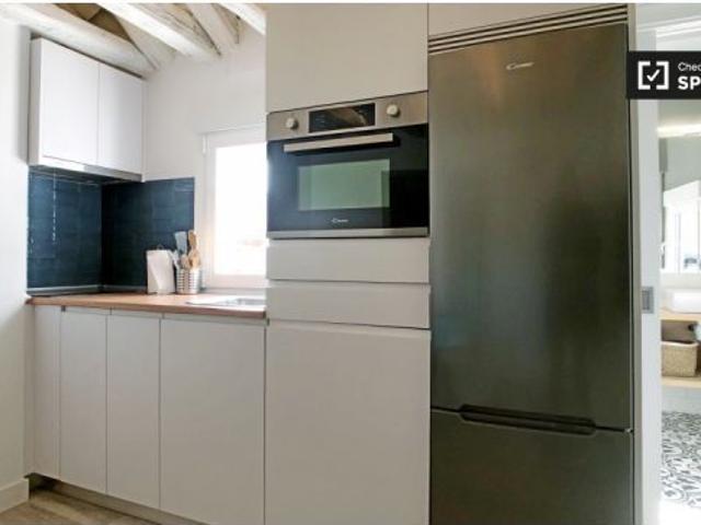 Apartamento de 1 dormitorio con aire acondicionado en alquiler cerca del metro en el centro históric
