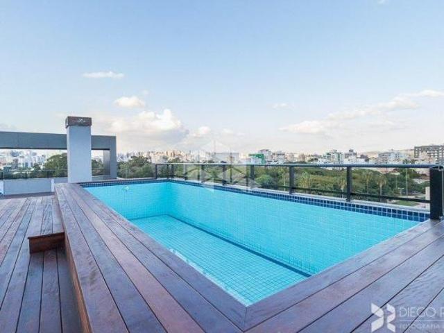 Apartamento de 1 dormitório, banheiro, em um empreendimento moderno no Bairro Cidade Baixa