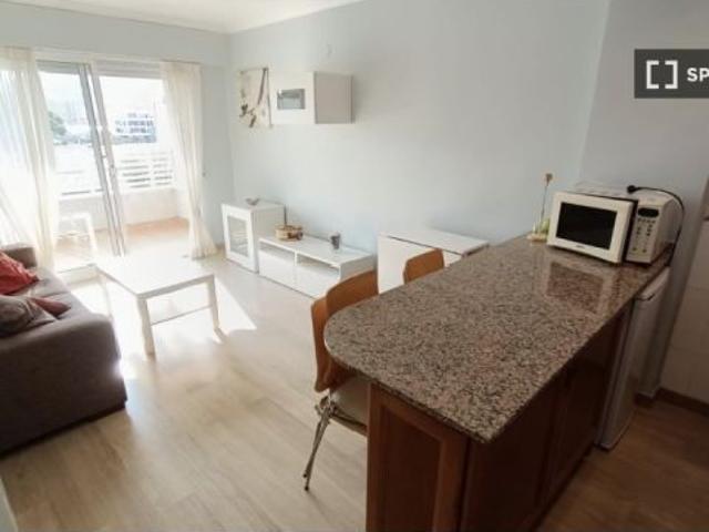 Apartamento de 1 dormitorio en alquiler en Alicante, gastos incluidos