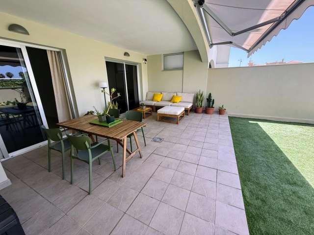 Apartamento de 1 dormitorio en alquiler en Arona