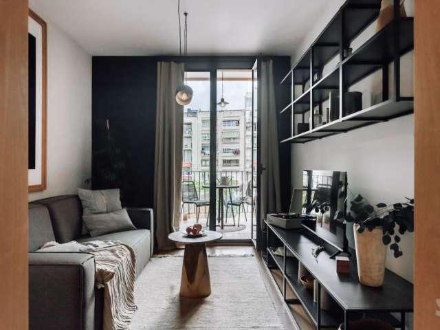 Apartamento de 1 dormitorio en alquiler en Barcelona