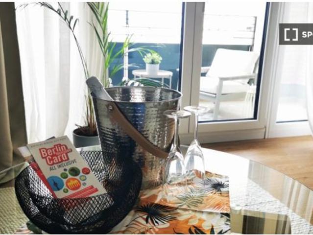Apartamento de 1 dormitorio en alquiler en Berlín, gastos incluidos