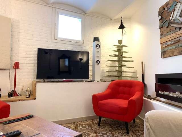 Apartamento de 1 habitación en alquiler en la Dreta de l'Eixample