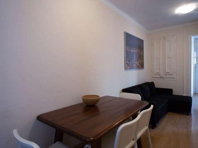 apartamento de 1 dormitorio en alquiler en Eixample Dreta, Barcelona
