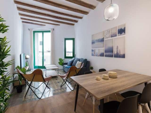 Apartamento de 1 dormitorio en alquiler en El Gòtic, Barcelona