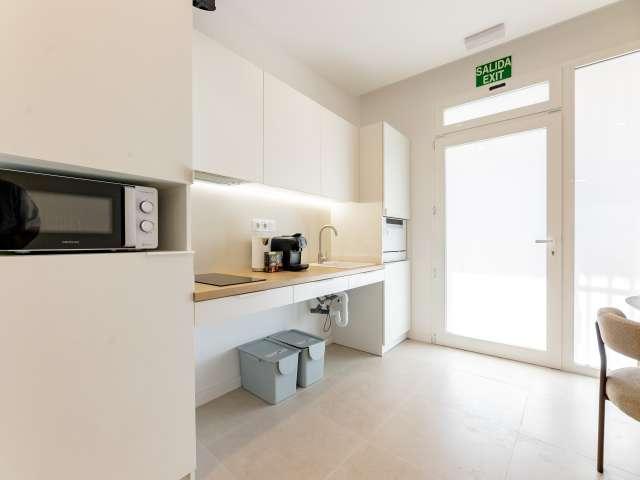 Apartamento de 1 dormitorio en alquiler en El Grau, Valencia