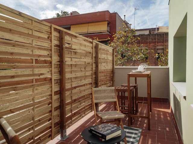 Apartamento de 1 dormitorio en alquiler en el Fort Pienc