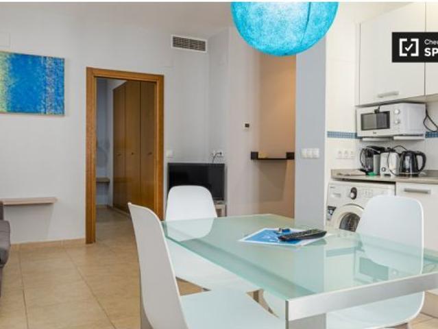 Apartamento de 1 dormitorio en alquiler en El Mercat, Valencia
