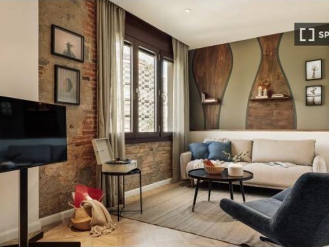 Apartamento de 1 dormitorio en alquiler en El Raval