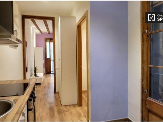 Apartamento de 1 dormitorio en alquiler en El Raval