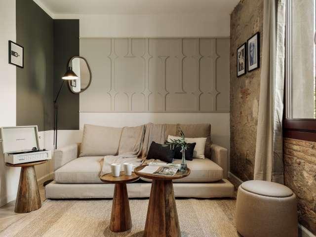 Apartamento de 1 dormitorio en alquiler en El Raval