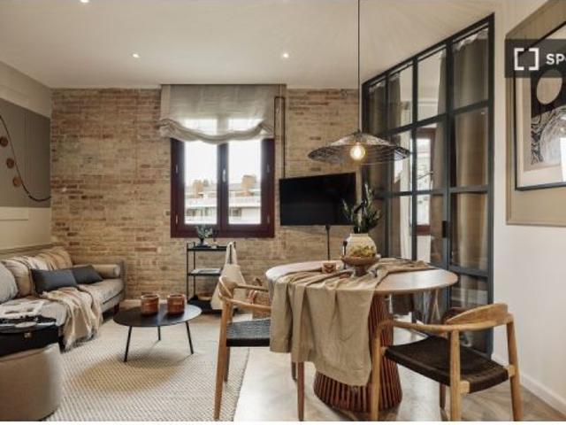 Apartamento de 1 dormitorio en alquiler en El Raval, se admiten mascotas