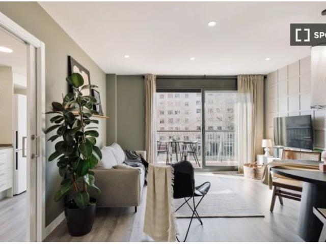 Apartamento de 1 dormitorio en alquiler en Les Corts