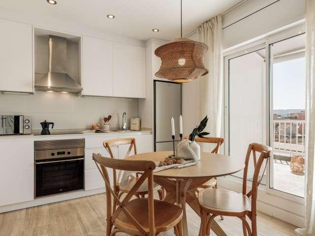 Apartamento de 1 dormitorio en alquiler en Sants, Barcelona