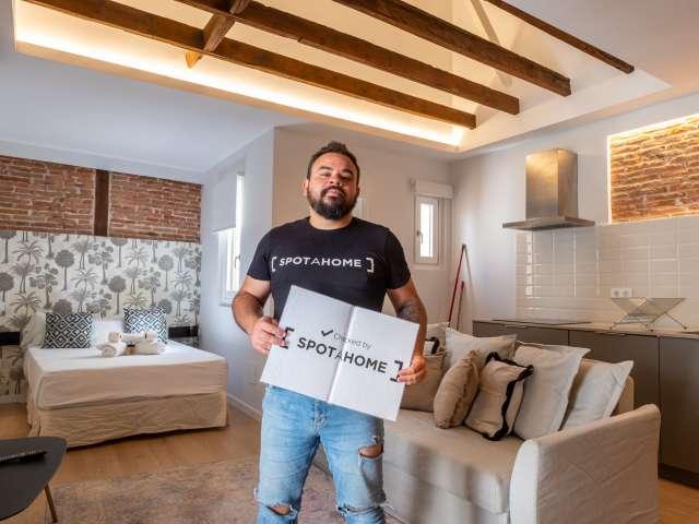 Apartamento de 1 dormitorio en alquiler en Palacio, Madrid