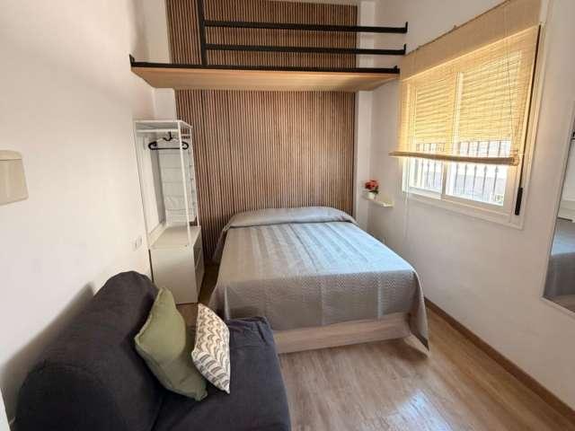 Apartamento de 1 dormitorio en alquiler en Pedregalejo Playa
