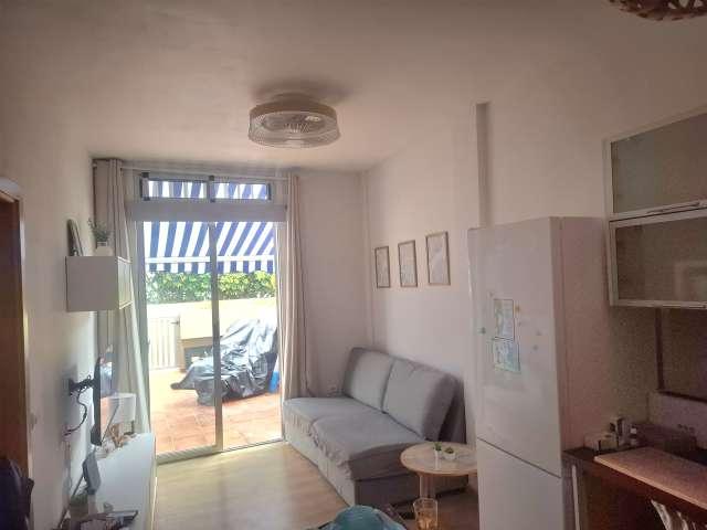 Apartamento de 1 dormitorio en alquiler en Puerto de la Cruz