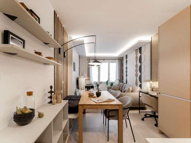 Apartamento de 1 dormitorio en alquiler en Trafalgar, Madrid