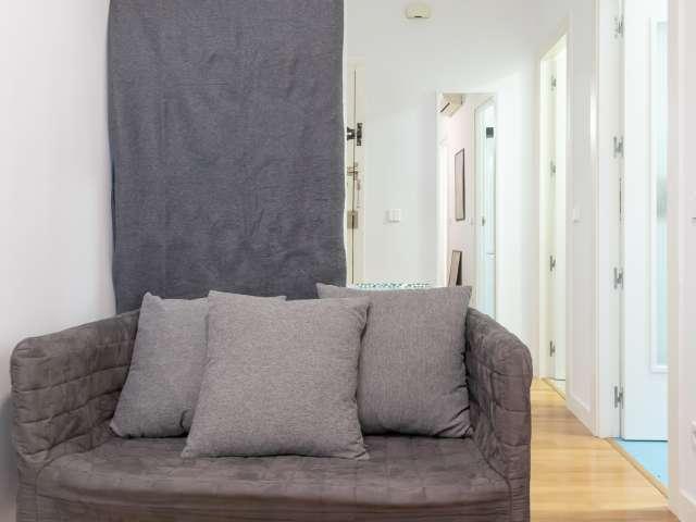 Apartamento de 1 dormitorio en alquiler en Trafalgar, Madrid