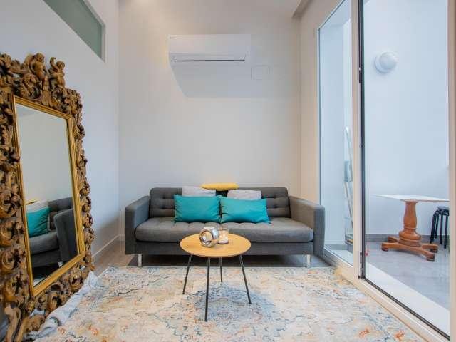 Apartamento de 1 dormitorio en alquiler en Valencia