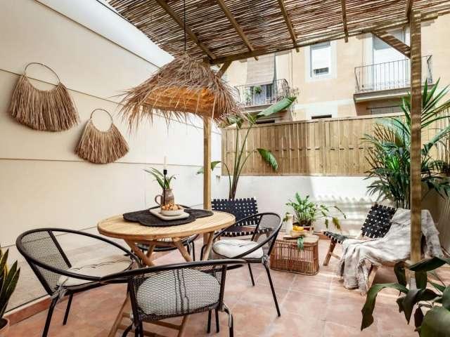 Apartamento de 1 habitación en alquiler en Vila de Gràcia