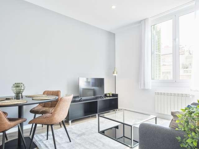 Apartamento de 1 habitación en alquiler en Vila de Gràcia