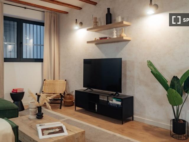 Apartamento de 1 habitación en alquiler en Vila de Gràcia