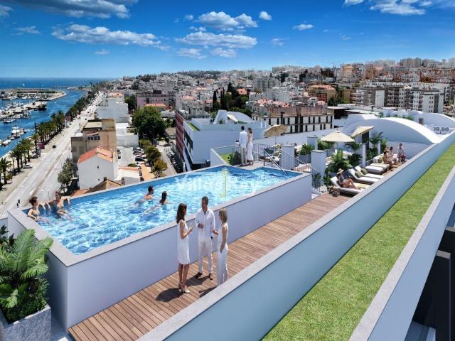 Apartamento de 1 quarto + Escritório com piscina e garagem a. 89m² São Gonçalo de Lagos