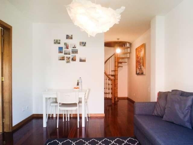Apartamento de 1 quarto exclusivo para alugar em Paranhos, Porto