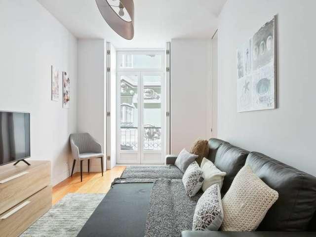 Apartamento de 1 quarto para alugar em Baixa Chiado, Lisboa