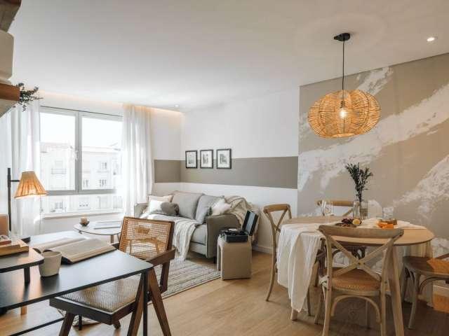 Apartamento de 1 quarto para alugar em Lisboa