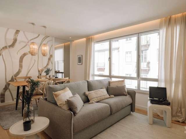 Apartamento de 1 quarto para alugar em Lisboa
