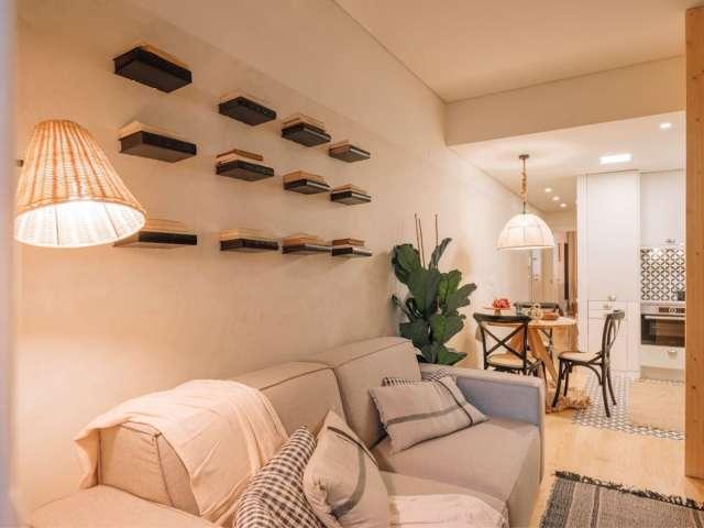Apartamento de 1 quarto para alugar em Lisboa, Lisboa