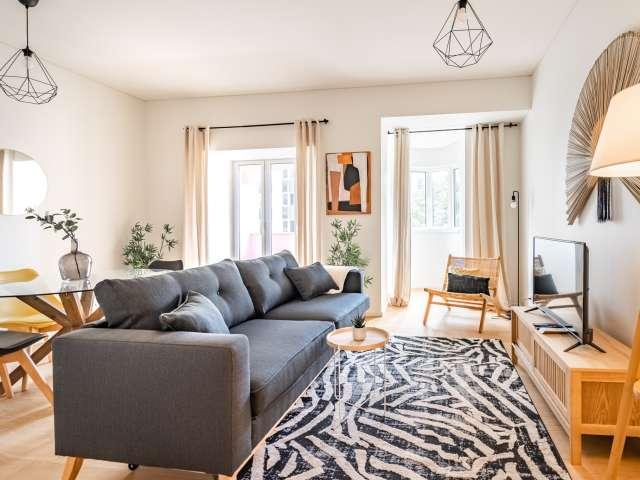 Apartamento de 1 quarto para alugar em Santa Cruz, Lisboa