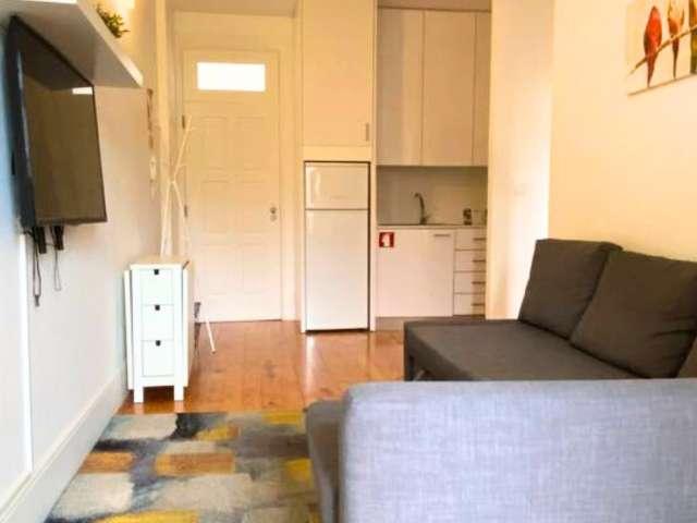 Apartamento de 1 quarto para alugar no Porto
