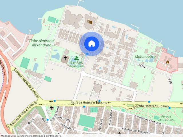 Apartamento de 1 quarto para locação lake side lakeside asa norte