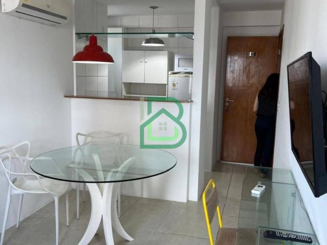 Apartamento de 25 m² na Coronel Anízio Rodrigues Coelho Boa Viagem Recife PE, aluguel por R$ 2.400/mês