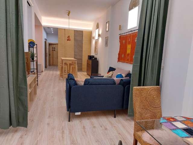 Apartamento de 2 dormitorios en alquiler en el Eixample, Valencia