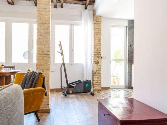 Apartamento de 2 dormitorios en alquiler en En Corts, Valencia